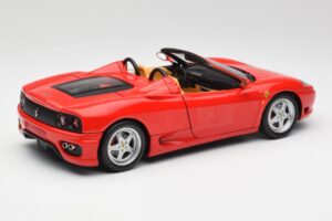Ferrari 360 Spider Vermelho Hot Wheels 1:18 57310 Metal - imagem 3 de 8