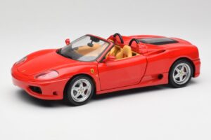Ferrari 360 Spider Vermelho Hot Wheels 1:18 57310 Metal
