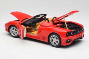 Ferrari 360 Spider Vermelho Hot Wheels 1:18 57310 Metal - imagem 5 de 8