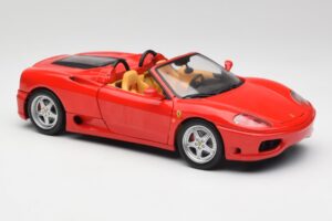 Ferrari 360 Spider Vermelho Hot Wheels 1:18 57310 Metal - imagem 6 de 8