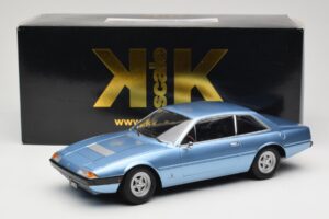 Ferrari 365 GT4 2+2 Azul KK-Scale 1:18 KKDC180162 Metal - imagem 6 de 6
