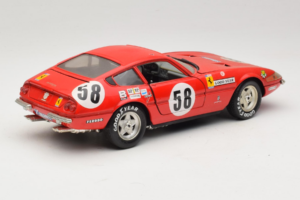Ferrari 365 GTB/4 Daytona Berlinetta #58 Vermelho Techno Giodi 1:18 40011 Metal - imagem 3 de 8
