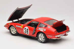 Ferrari 365 GTB/4 Daytona Berlinetta #58 Vermelho Techno Giodi 1:18 40011 Metal - imagem 5 de 8
