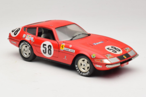 Ferrari 365 GTB/4 Daytona Berlinetta #58 Vermelho Techno Giodi 1:18 40011 Metal - imagem 6 de 8