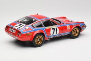 Ferrari 365 GTB4 Competizione #71 24 Hours of Le Mans 1974 Kyosho 1:18 08164A Metal - imagem 3 de 8
