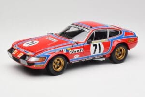 Ferrari 365 GTB4 Competizione #71 24 Hours of Le Mans 1974 Kyosho 1:18 08164A Metal