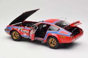 Ferrari 365 GTB4 Competizione #71 24 Hours of Le Mans 1974 Kyosho 1:18 08164A Metal - imagem 5 de 8