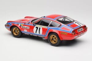 Ferrari 365 GTB4 Competizione #71 24 Hours of Le Mans 1974 Kyosho 1:18 08164A Metal - imagem 7 de 8