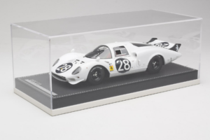 Ferrari 365 P2 #28 M. Gregory / J. Schlesser NART 24 Hours of Daytona 1967 Branco AB Models 1:18 REMC019 Resina - imagem 2 de 6