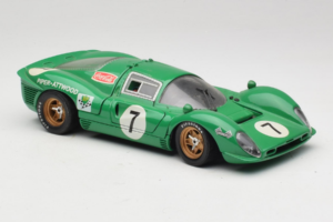 Ferrari 412P #7 Verde 24 Hours of Daytona 1967 Eagles Race 1:18 37000 Metal - imagem 6 de 8