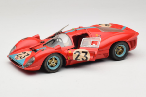 Ferrari 412P #23 W. Mairesse / J. Beurlys Le Mans 1967 Vermelho Revell 1:18 48826 Metal - imagem 2 de 8