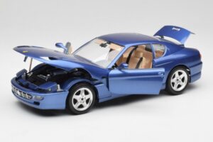 Ferrari 456 GT Blu Pozzi Bburago 1:18 3036-M3 Metal - imagem 2 de 8
