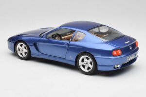 Ferrari 456 GT Blu Pozzi Bburago 1:18 3036-M3 Metal - imagem 7 de 8