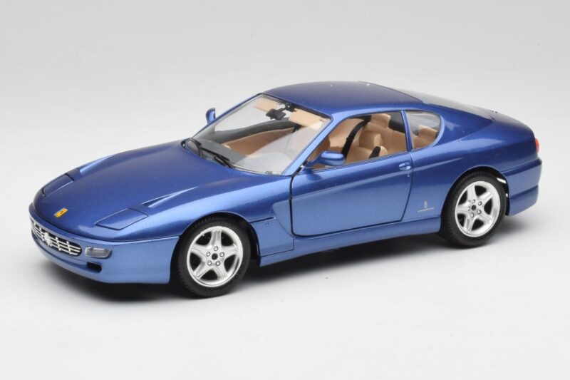 Ferrari 456 GT Blu Pozzi Bburago 1:18 3036-M3 Metal
