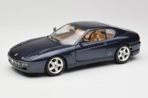 Ferrari 456 GT Azul Bburago 1:18 3036 Metal