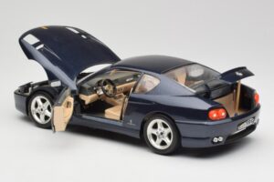 Ferrari 456 GT Azul Bburago 1:18 3036 Metal - imagem 7 de 8