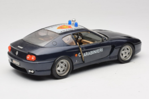 Ferrari 456 GT Carabinieri Preto Bburago 1:18 3036-B3 Metal - imagem 3 de 8