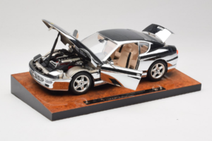 Ferrari 456 GT Chrome Silver Bburago 1:18 3746-R1 Metal - imagem 2 de 8