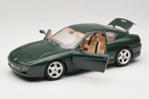 Ferrari 456 GT Verde Escuro Bburago 1:18 3046-GR1 Metal - imagem 2 de 8