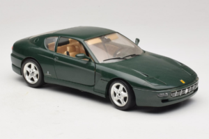 Ferrari 456 GT Verde Escuro Bburago 1:18 3046-GR1 Metal - imagem 6 de 8