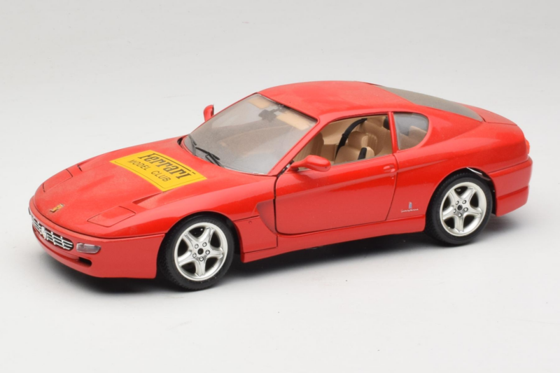 Ferrari 456 GT Ferrari Model Club Vermelho Bburago 1:18 3036-P1 Metal