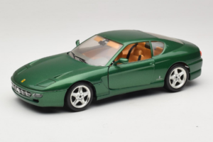 Ferrari 456 GT Verde Metálico Bburago 1:18 3036-GR1 Metal