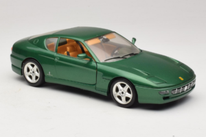 Ferrari 456 GT Verde Metálico Bburago 1:18 3036-GR1 Metal - imagem 6 de 8