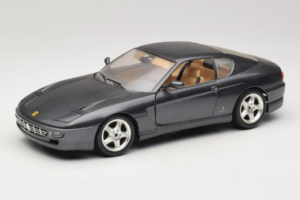 Ferrari 456 GT Cinzento Metálico Bburago 1:18 3036-G1 Metal