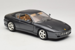 Ferrari 456 GT Cinzento Metálico Bburago 1:18 3036-G1 Metal - imagem 6 de 8
