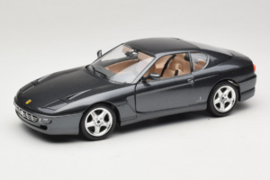 Ferrari 456 GT Cinzento Metallic Pintura Especial Bburago 1:18 3036D Metal