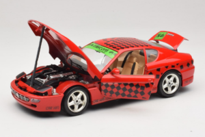 Ferrari 456 GT Interconti Car HiFi Vermelho Bburago 1:18 3036-D Metal - imagem 2 de 8