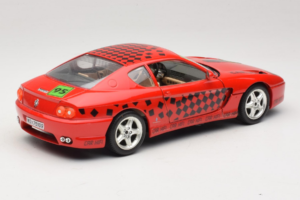 Ferrari 456 GT Interconti Car HiFi Vermelho Bburago 1:18 3036-D Metal - imagem 3 de 8