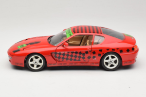 Ferrari 456 GT Interconti Car HiFi Vermelho Bburago 1:18 3036-D Metal - imagem 4 de 8