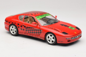 Ferrari 456 GT Interconti Car HiFi Vermelho Bburago 1:18 3036-D Metal - imagem 6 de 8