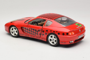 Ferrari 456 GT Interconti Car HiFi Vermelho Bburago 1:18 3036-D Metal - imagem 7 de 8