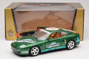 Ferrari 456 GT Profex #1 Verde 1992 Bburago 1:18 3336-GR1 Metal - imagem 8 de 8