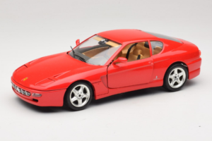 Ferrari 456 GT Vermelho Bburago 1:18 3046-R1 Metal