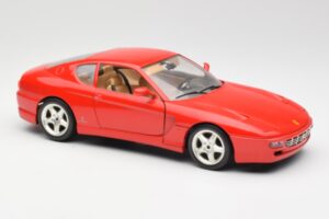 Ferrari 456 GT Vermelho Bburago 1:18 3036-M1 Metal - imagem 6 de 8