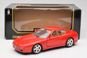 Ferrari 456 GT Vermelho Bburago 1:18 3036-M1 Metal - imagem 8 de 8