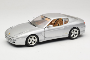 Ferrari 456 GT Prata Bburago 1:18 3336-S1 Metal