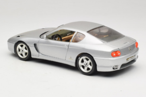 Ferrari 456 GT Prata Bburago 1:18 3336-S1 Metal - imagem 7 de 8