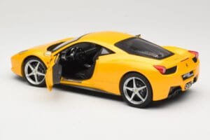 Ferrari 458 Italia Amarelo Hot Wheels 1:18 P9894 Metal - imagem 5 de 8