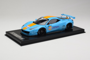 Ferrari 458 LB Works Gulf Blue Orange BBA 1:18 REMC033 Resina - imagem 2 de 7