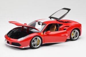 Ferrari 488 GTB Vermelho Bburago 1:18 18-76102 Metal - imagem 2 de 8