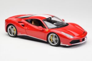 Ferrari 488 GTB Vermelho Bburago 1:18 18-76102 Metal - imagem 6 de 8
