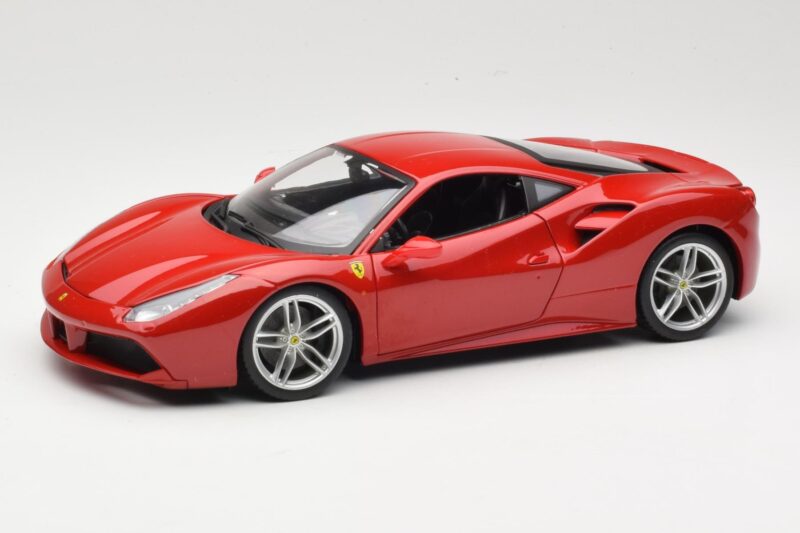Ferrari 488 GTB Vermelho Bburago 1:18 18-16008 Metal