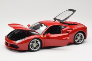 Ferrari 488 GTB Vermelho Bburago 1:18 18-16008 Metal - imagem 2 de 8