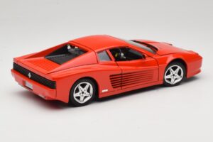 Ferrari 512 TR Vermelho Mira 1:18 6144 Metal - imagem 3 de 8