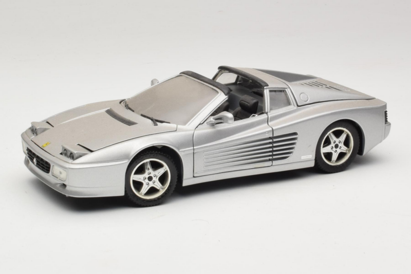 Ferrari 512TR Targa Prata Mira 1:18 6175 Metal