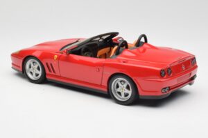 Ferrari 550 Barchetta Pininfarina Vermelho Bburago 1:18 327660 Metal - imagem 7 de 8